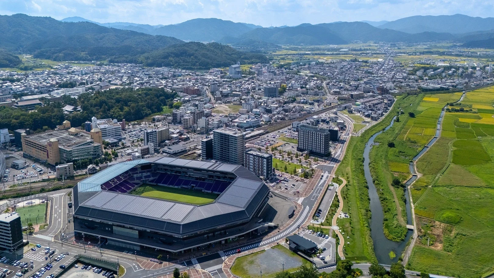 亀岡市の空撮