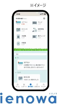 ienowaアプリ画面