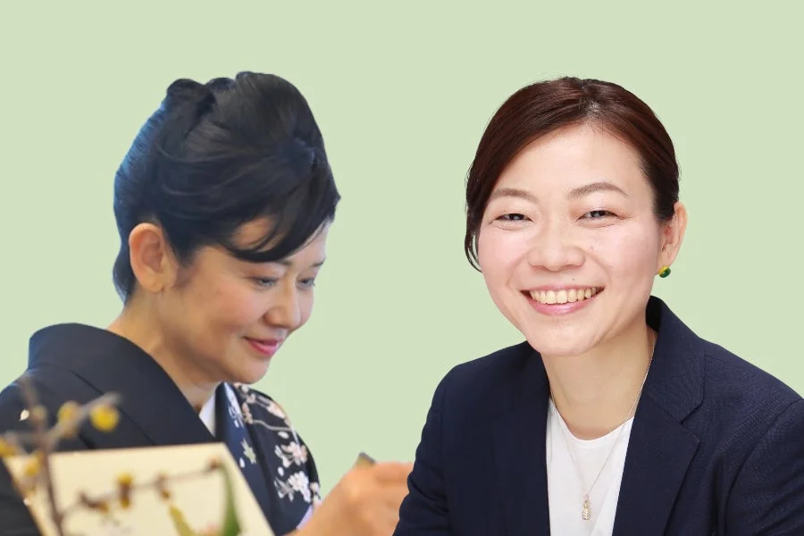 田中賀鶴代氏と中尾文香氏