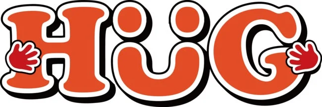HUGのロゴ