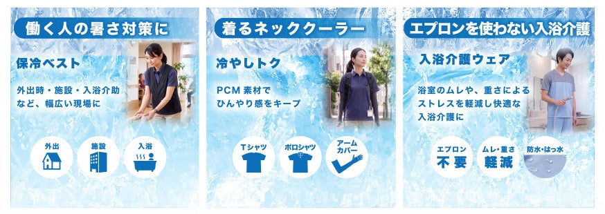 介護現場の暑さを、変える。働く人の「暑い」に応える、3つのアプローチを提案